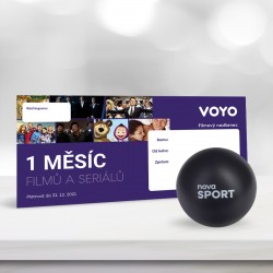 Předplatné Voyo na 1 měsíc a relaxační míček Nova Sport