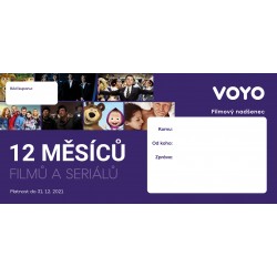 Předplatné Voyo na 12 měsíců a funkční ručník Nova Sport 2