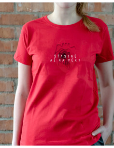 tričko Štastně až na věky - Logo filmu 2