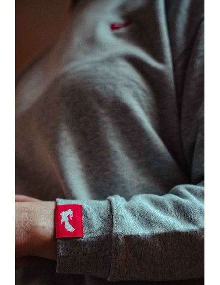 Dámská Cropped mikina - grey