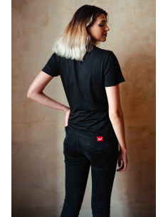 Unisex vegan tričko z organické bavlny černé 2