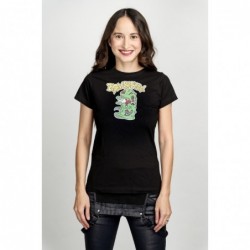 Dámské tričko černé - Zombie