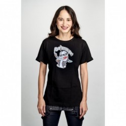 Dámské tričko černé - Adolfeenator
