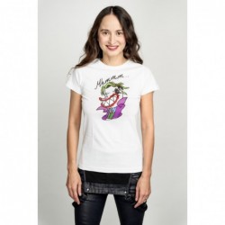 Dámské tričko bílé - Mhmm…