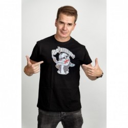 Pánské tričko černé - Adolfeenator